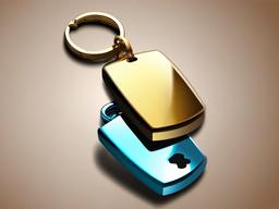 Key clipart - key on a keyring  clipart