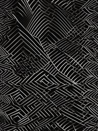 Black Screen Wallpaper - Minimalist Black wallpaper, abstract art style, patterns, intricate