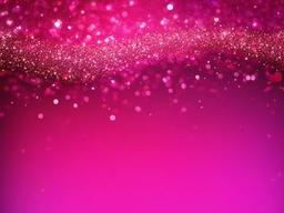 Bright Pink Glitter Background  