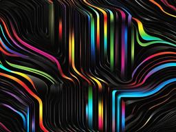 Black And Rainbow Wallpaper  ,desktop background wallpaper