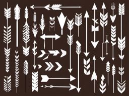 Arrow Clipart, Arrows pointing in different directions. 