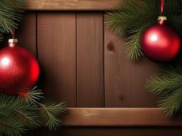 Rustic Christmas Background  