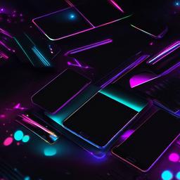 Neon Background Wallpaper - neon galaxy cool backgrounds  