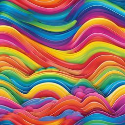 Rainbow Background Wallpaper - cloud and rainbow wallpaper  