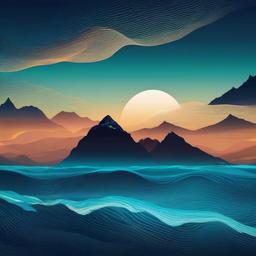 Ocean Background Wallpaper - mountain and ocean wallpaper  