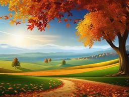 Fall Background Wallpaper - autumn landscape wallpaper  