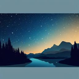 Sky Background Wallpaper - starry night background  