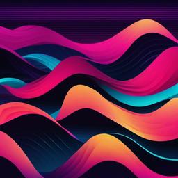 Wave Background Wallpaper - retrowave backgrounds  