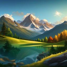 Mountain Background Wallpaper - animated mountain background  