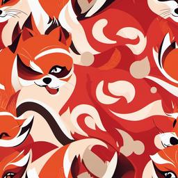 Red Background Wallpaper - red fox wallpaper  