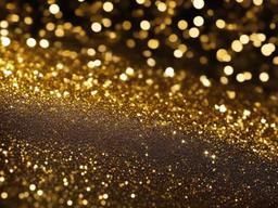 High Resolution Gold Glitter Background  