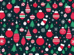 Preppy Christmas Background  