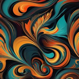 Abstract Background - Delve into the world of abstract artistic patterns that ignite your creativity and offer an atmosphere of uniqueness.  intricate patterns, splash art, wallpaper art