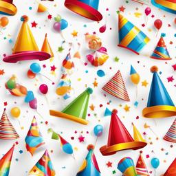 Party Background Wallpaper - party hat white background  