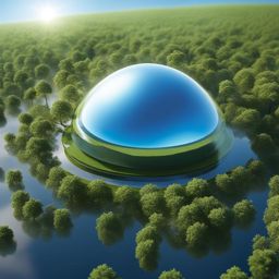 nanotech weather control devices, regulating climate conditions for a sustainable planet. 