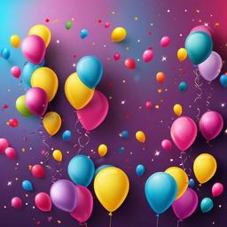 Party Background Wallpaper - balloon background for birthday  