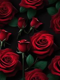 Dark Red Rose Wallpaper  ,mobile iphone background wallpaper