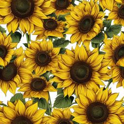 Sunflower Background Wallpaper - sunflower with background  