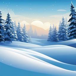 Snow Background Wallpaper - snow cartoon background  