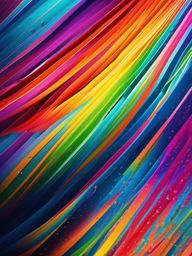 Rainbow Wallpapers - Vibrant Rainbow After the Rain wallpaper, abstract art style, patterns, intricate