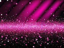 Pink And Black Sparkle Background  