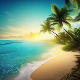 Beach Background Wallpaper - backgrounds beach tropical  