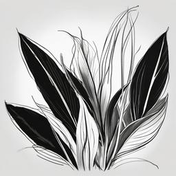 sketch of plant  minimal rough sketch scribbles,doodles,black and white