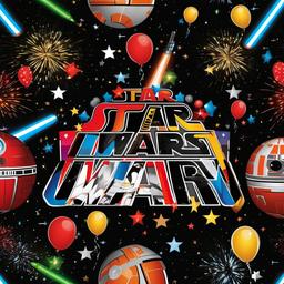 Party Background Wallpaper - star wars birthday background  