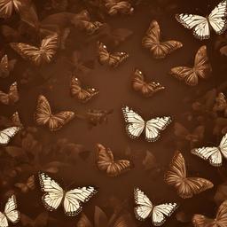 Brown Background Wallpaper - brown butterfly background  