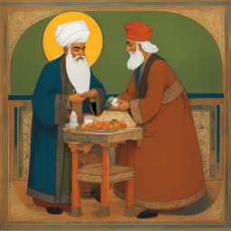 nasreddin hodja - the wise and witty figure from middle eastern folklore, known for his cleverness. 