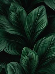 Dark Green Plant Wallpaper  ,mobile iphone background wallpaper