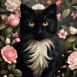 Cat Background Wallpaper - black cat wallpaper hd  