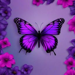 Butterfly Background Wallpaper - butterfly aesthetic wallpaper purple  
