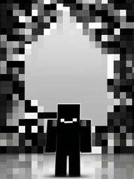 Black Minecraft Wallpaper  ,mobile iphone background wallpaper