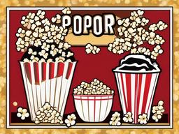 Popcorn  clipart