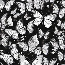 Butterfly Background Wallpaper - white butterfly wallpaper iphone  
