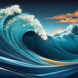 Wave Background Wallpaper - wave background  