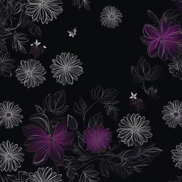 Dark Background Flower Wallpaper  ,desktop background wallpaper