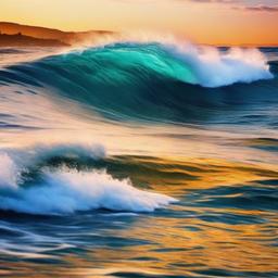 Wave Background Wallpaper - wallpaper sea waves  