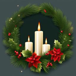 Christmas Background Wallpaper - advent wreath background  