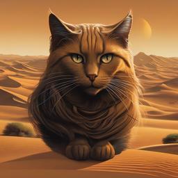 cat from dune   