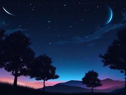 Nighttime Sky Background  ,desktop background wallpaper