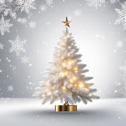 Christmas Background Wallpaper - white christmas tree background  