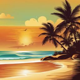 Beach background - tropical beach background  