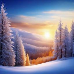 Winter background wallpaper - warm winter background  