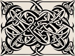 celtic knotwork - create a tattoo with intricate celtic knotwork, symbolizing interconnectedness and eternity. 