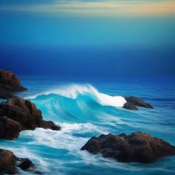 Ocean Background Wallpaper - blue background sea  