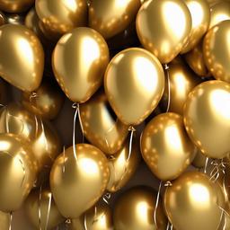 Party Background Wallpaper - balloons background gold  