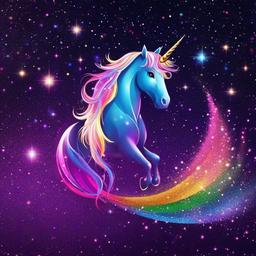 Glitter background - unicorn glitter galaxy wallpaper  