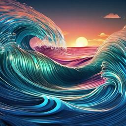 Wave Background Wallpaper - wave background animation  